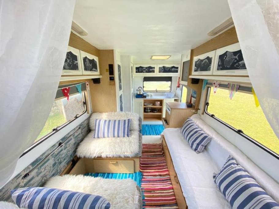 Lily Cosy Campervan With Sea Views & Amazing Sunrises St Ives Buitenkant foto