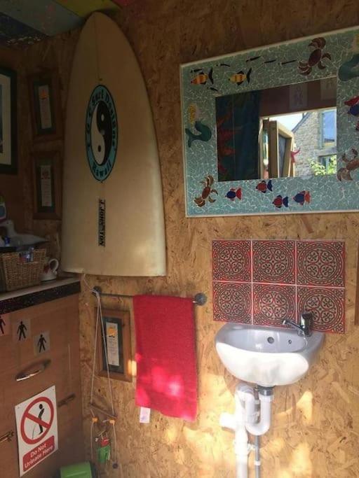 Lily Cosy Campervan With Sea Views & Amazing Sunrises St Ives Buitenkant foto