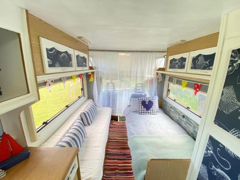 Lily Cosy Campervan With Sea Views & Amazing Sunrises St Ives Buitenkant foto