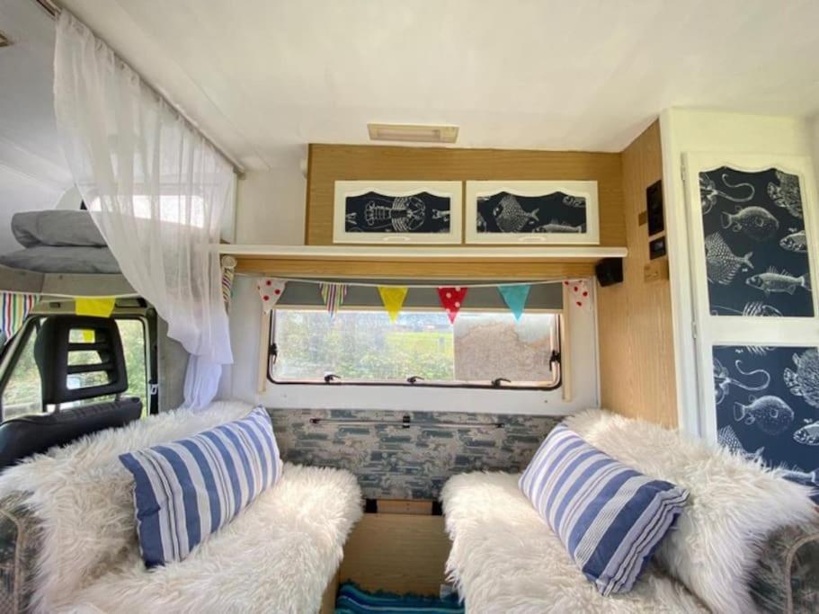 Lily Cosy Campervan With Sea Views & Amazing Sunrises St Ives Buitenkant foto